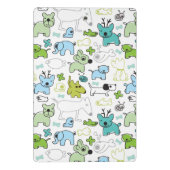 動物の背景パターンをからかいます ミニクリップボード (裏面)