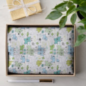 動物の背景パターンをからかいます 薄葉紙 (ギフト)