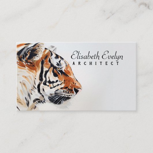 動物の自然絵画のh7677 名刺 (正面)