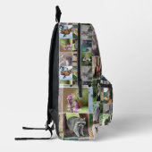 動物の自然野生動物ボーイズバックパック プリントバックパック (左)