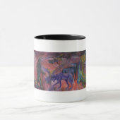 動物の芸術のマグ マグカップ (中央)