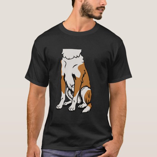 動物の衣装ビーグル犬の恋人のマッチングパーティーアウト Tシャツ (正面)