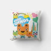 動物の親友 クッション (正面)