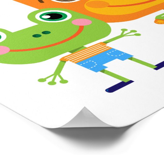 動物の親友 ポスター (角)