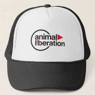 動物の解放のTシャツ キャップ