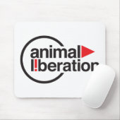 動物の解放のTシャツ マウスパッド (マウス)
