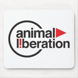 動物の解放のTシャツ マウスパッド