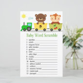 動物の訓練ベビー単語スクランブルゲーム (スタンド正面)