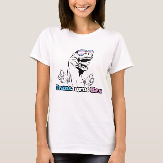 動物の誇り - トランスサウルス・レックス Tシャツ (正面)
