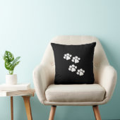 動物の足のプリント クッション (椅子)