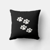 動物の足のプリント クッション (裏面)