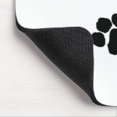 動物の足のプリント マウスパッド (コーナー)