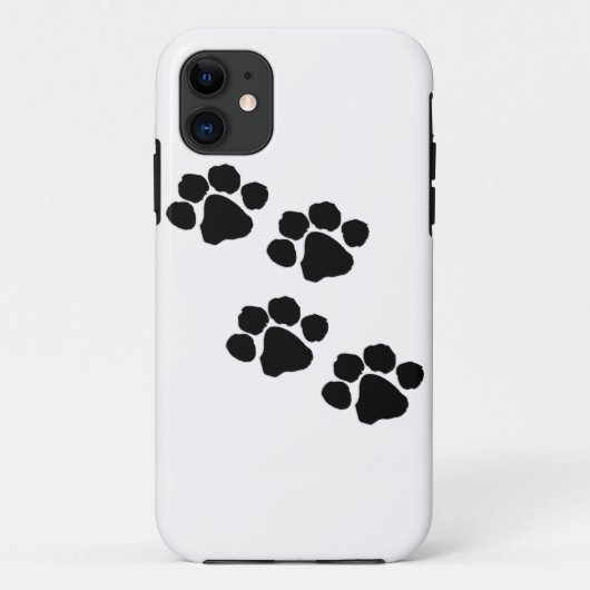 動物の足のプリント Case-Mate iPhoneケース (裏面)