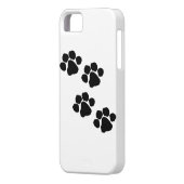 動物の足のプリント Case-Mate iPhoneケース (裏面左)