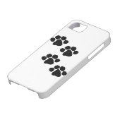 動物の足のプリント Case-Mate iPhoneケース (下部)