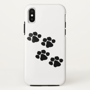 動物の足のプリント iPhone X ケース