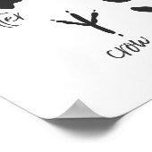 動物の足跡 森の保育園 プリント 森の保育園 (角)