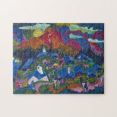 動物の返還 | Ernst Ludwig Kirchner ジグソーパズル (横)