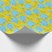 動物の遊ベビーパターン背景 ラッピングペーパー (角)