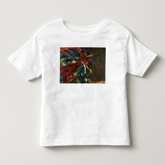 動物の運命、1913年 トドラーTシャツ (正面)