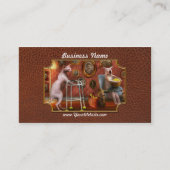 動物の里親を探す – Catリタイアホーム 名刺 (正面)