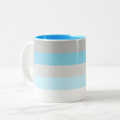 動物の雲 ツートーンマグカップ (正面左)