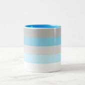 動物の雲 ツートーンマグカップ (中央)