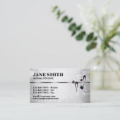 動物の霊魂ペットファインダーは/個人化なります 名刺 (スタンド正面)