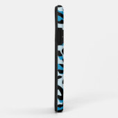 動物の青いヒョウパターンiPhone5箱 Case-Mate iPhoneケース (裏面/右)