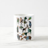 動物の飼育員としてのA コーヒーマグカップ (中央)