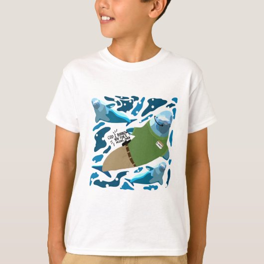 動物の飼育員としてのA Tシャツ (正面)