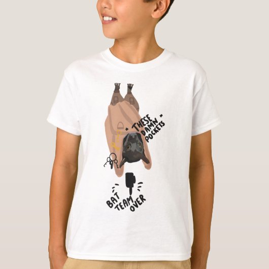 動物の飼育員としてのA Tシャツ (正面)