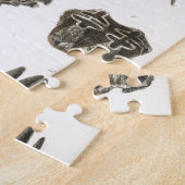 動物の骨構造の標本 ジグソーパズル (側面)