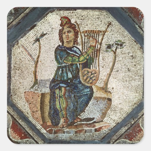 動物の魅力的オルフェウス スクエアシール (正面)