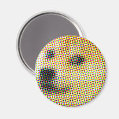 動物の魅力！磁気ドームによる冷蔵庫 マグネット (正面/裏面)