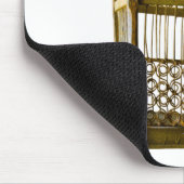 動物の鳥の猫のオウムのケージは自由の刑務所ロック マウスパッド (コーナー)