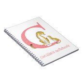 動物のABC Cはチーター手帳のための ノートブック (右側)