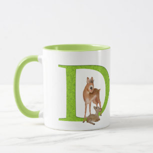 動物のABC Dはdik-dik mag用 マグカップ