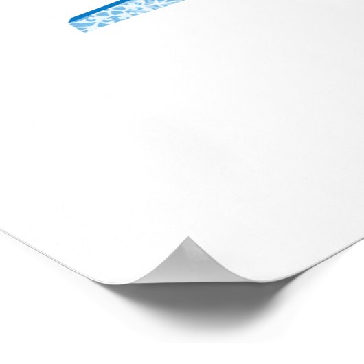 動物のABC Pはポーラーベアのプリント ポスター (角)