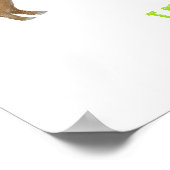 動物のABC Vはフィリピンのイボイノシシのプリントです ポスター (角)