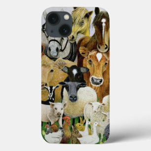 動物のAllsorts iPhone 13ケース