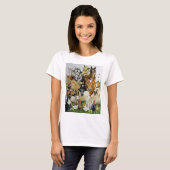 動物のAllsorts Tシャツ (正面フル)