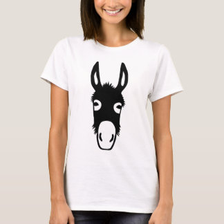 動物のTシャツのeselのろばのろばのburroの愚か者 Tシャツ
