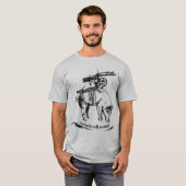 動物は復讐します Tシャツ (正面フル)