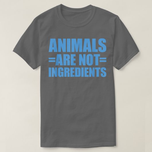 動物は成分ではない56 Tシャツ (デザイン正面)