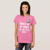 動物は私の友達だ Tシャツ (正面フル)