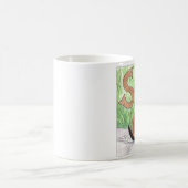 動物は私をおびえさせています コーヒーマグカップ (中央)