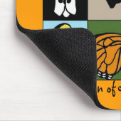 動物はmousepadを支持します マウスパッド (コーナー)