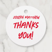 動物をテーマにした フェイバータグ (裏面)