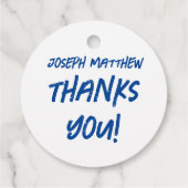 動物をテーマにした フェイバータグ (裏面)